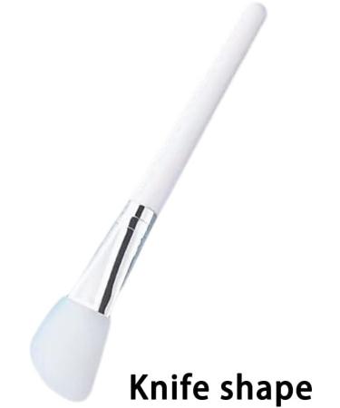 dijiusidy Mask Brush Exquisite Silicone Beauty Cosmetic Brushes Salon Cream Mixing Tools Supplies Accessories DIY Making Blade Shape - Buy Online on GoSupps.com