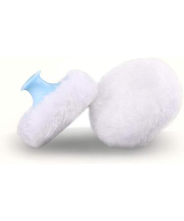 Milisten 4pcs Powder Puff Piff Paff Pouff Baby Powder Sponge Fur Powder Dusting Puff Newborn Nail Makeup Pad - Buy Online on GoSupps.com
