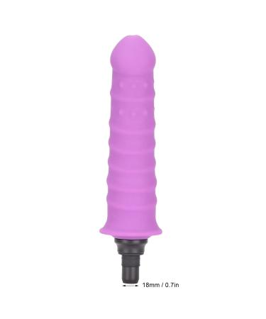 Soft Silicone Replacement Head for Deep Tissue Massage Gun 0.71 Inch Comfortable Muscle Massager in Purple - Buy Online on GoSupps.com