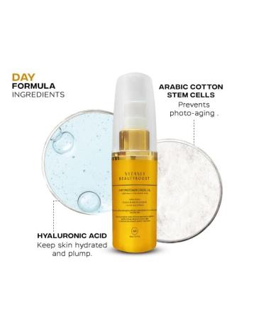 Vitasei Beauty Boost Facial Serum | Anti Aging Serum with Cotton Stem Cells & Hyaluronic Acid for Women & Men | Sun Protection Moisturizer for Fine Lines & Wrinkles - 30 ml - Buy Online on GoSupps.com
