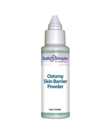 Safe n' Simple Stoma Skin Barrier Powder - 1 oz - Medicated Protective Skin Barrier Powder - Skin Barrier Protection Ostomy Powder Supplies - Stoma Adhesive Powder 1 Fl Oz (Pack of 1) - Buy Online on GoSupps.com