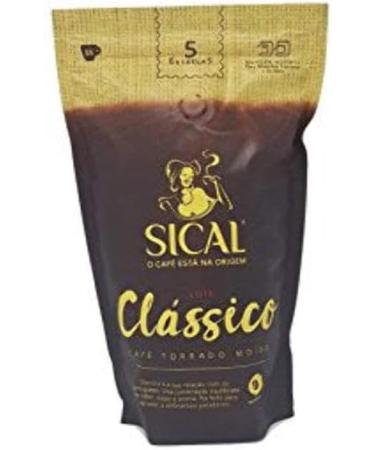 Sical Portuguese Clasico Normal Ground Coffee Cafe 5 Estrelas 250g by Sical - Buy Online on GoSupps.com