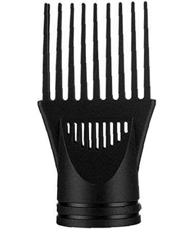 Hair Dryer Diffuser Professional Universal Hairdressing Wind Blow Cover Comb Attachment Nozzle Black Durable Processed
