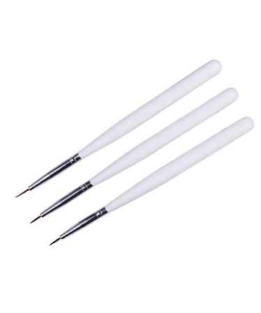 FRCOLOR Dotting Tool nail art tool wire pulling nail art kit nail painting kit Brush Dotting Painting Nail Art Pens Polish Brush Tool carved white Dotting Tools