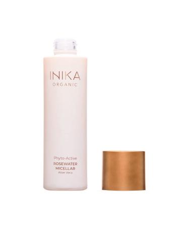 Inika Organic Phyto-Active Rosewater Micellar | Hydrate & Remove Makeup | Natural Vegan Cruelty-Free - Buy Online on GoSupps.com