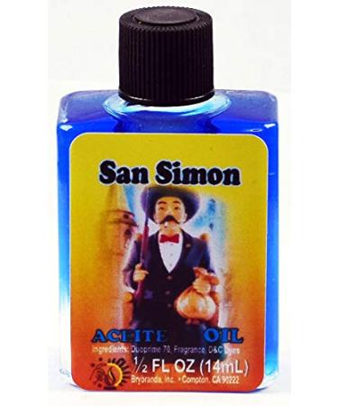 MW 1 PIECE BRYBRADAN SAINT SIMON OIL/SAN SIMON ACEITE 1/2 FL OZ 14.7ML SAINT SIMON 1 Fl Oz (Pack of 1)