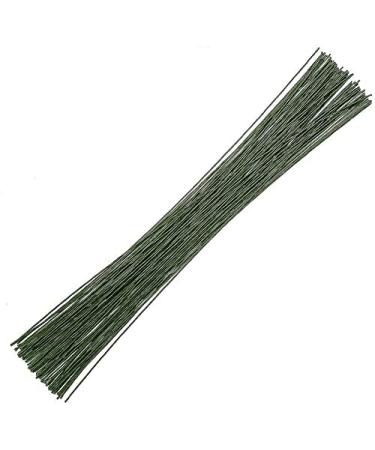 FOIMAS 18 Gauge Floral Stem Wire 100pcs - Paper Wrapped Florist Wire for Arrangements - Buy Online on GoSupps.com