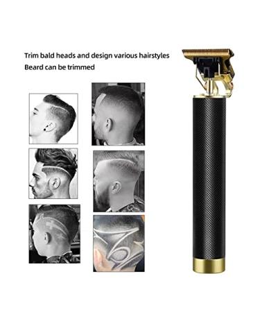 Professional USB Rechargeable Hair Clippers for Men - T-Blade Beard Trimmer & Electric Haircut RC477A - Buy Online on GoSupps.com