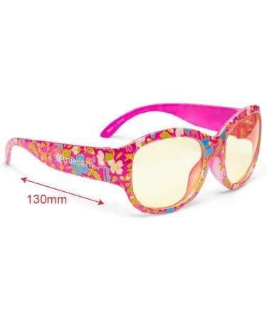 TrueDark Daylights Kids Blue Light Blocking Glasses | Floral Print | Protect Eyes from Junk Light | For Boys & Girls | Gaming & Screen Use | Dave Asprey - Buy Online on GoSupps.com