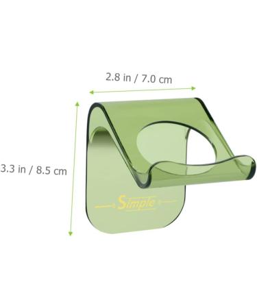 Minkissy 2-Piece Wall-Mounted Electric Shaver Holder Self-Adhesive Razor Organizer for Shower & Bathroom - Buy Online on GoSupps.com