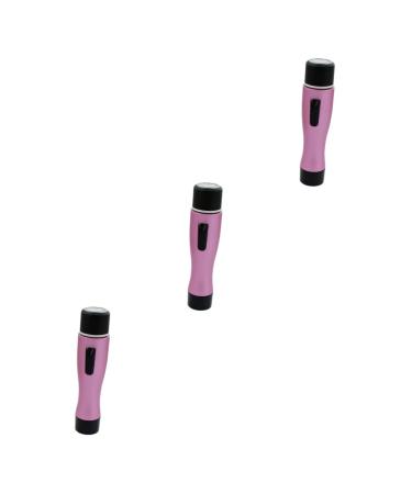 FRCOLOR 3 Piece Facial Cleanser For Women Electric For Face Chin Upper Lip Armpits Legs Bikini Line Removal Trimmer Stainless Steel Painless And Fast Mediumx3pcs