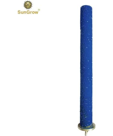 SunGrow Wooden Bird Perch 11.8 Inches Blue - Keeps Nails Trim, Beaks Smooth - Ideal for Cockatiels, Parakeets, Lovebirds, Finches - Buy Online on GoSupps.com