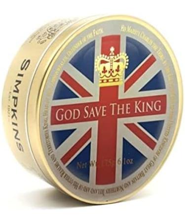 Coronation King Charles Simpkins Mixed Fruit Tin 175g | King Charles III - Pack of 2 (God Save The King) in Premier Life Store box - Buy Online on GoSupps.com