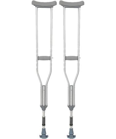 LINYUES Crutches for Adults Underarm Underarm Crutches for Adjustable Crutches Non- Slip Disabled Crutches Good Elasticity Highly Adjustable Elderly Crutches Can Split for Adults and Teenager Great A Medium