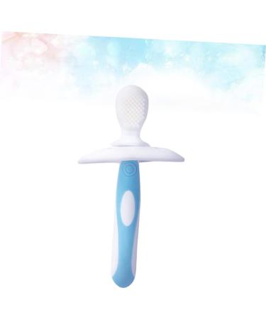 Buy Gatuida Silicone Baby Training Toothbrush | Soft Bristles for Milk Teeth | Children's Blue Toothbrush | 1 Pack - Buy Online on GoSupps.com