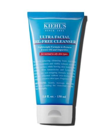 Ultra Facial Oil-Free Cleanser Foaming Face Wash Cleanser Paraben-free Fragrance-free - 5.0 fl oz