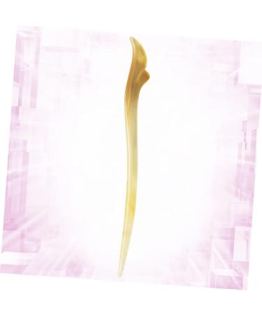 2 sets of high style hair pins workmanship chopsticks with hair hair accessories hair clips hair stick hair sticks horns magnolia buffalo horn miss - Buy Online on GoSupps.com