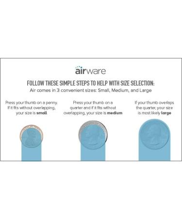 AirWare Breathe | Adhesive-Free Nasal Breathing Aid for Small Noses | Size Small (14) - International Shipping Available - Buy Online on GoSupps.com