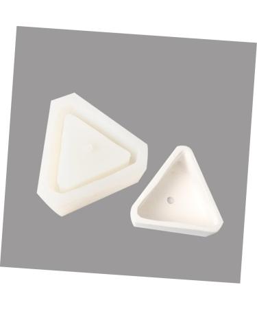 2pcs Triangle Molds Silicone Planter Mold Silicone Coasters Silicone Chocolate Mold Chocolate Molds Clay Molds Concrete Molds Epoxy Resin Flower Pot Molds Cake Aromatherapy Plaster As Shownx2pcs mediumx2pcs - Buy Online on GoSupps.com