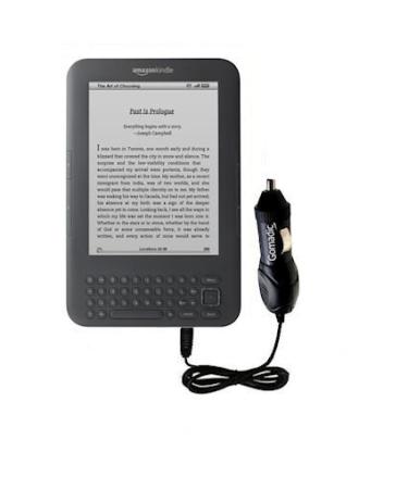 Rapid Car/Auto Charger for The Amazon Kindle Latest Generation (Wi-Fi Free 3G 6in. 9.7in.)