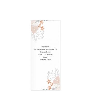 Vanilla Essential Oil - 100% Pure Aromatherapy - RAINBOW ABBY Therapeutic Grade 10 ml - International Shipping Available - Buy Online on GoSupps.com