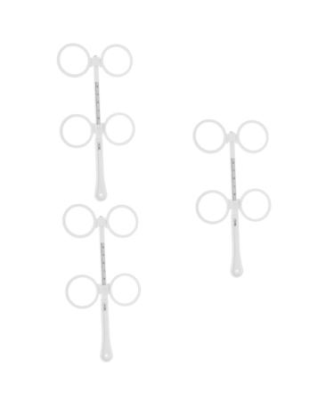 Angoily 3st glasses accessories Optometry Flipper Tehntestlinse Tool for optical optometriel lenses Optical flip-linse mirror film 4-lens flip-lens Insertable glass white