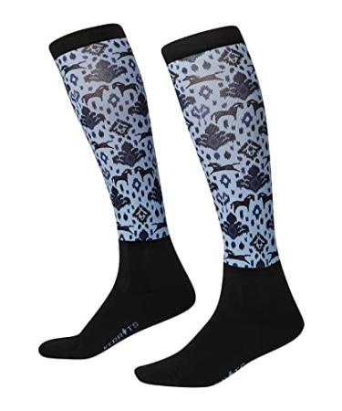 Kerrits Kids Dual Zone Boot Socks Ink Painted Horse One Size