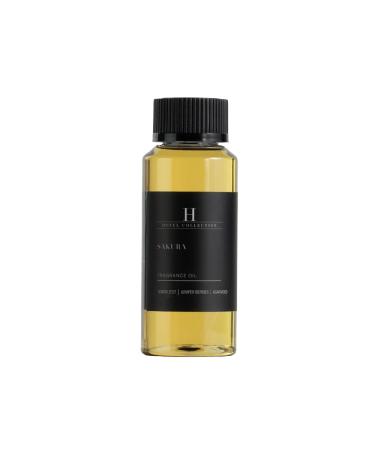 | Sakura Oil Blend | Luxury Hotel Inspired Aromatherapy Scent Diffuser Oil | Lemon Zest Juniper Berries and Agarwood 4.1 fl oz 120 mL