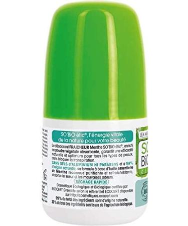So'bio tic Fresh Mint 50 ml - Pack of 2 - Buy Online on GoSupps.com