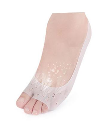 Healifty Breathable Thumb Protector Socks for Women - Toe Spacers Bunion Splint Straightener | White Boat Socks for Valgus Correction and Comfort - Medium Size - Buy Online on GoSupps.com