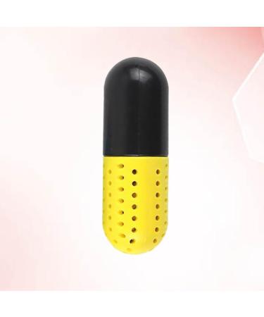 SOLUSTRE 1pc Shoe Deodorizer Balls Odor Eliminator Shoes Deodorant Capsules Agent Desiccant Yellow - Buy Online on GoSupps.com