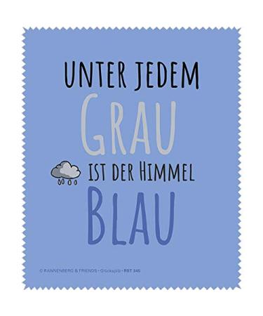 Glasses cleaning cloth "Under every grey" by Rannenberg & Friends | Size: approx. 15x18cm