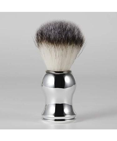 QWAMBVZE Shaving Set - Stainless Steel Soap Dish Brush & Holder | Premium Nylon Brush for Superior Shaving Experience - Buy Online on GoSupps.com