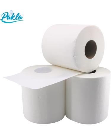EnPack Pakla Household Towels - 6 Rolls 160m Perforated Paper Towels for Kitchen & Cleaning - High-White 2-Layer Absorbent Rolls - Buy Online on GoSupps.com