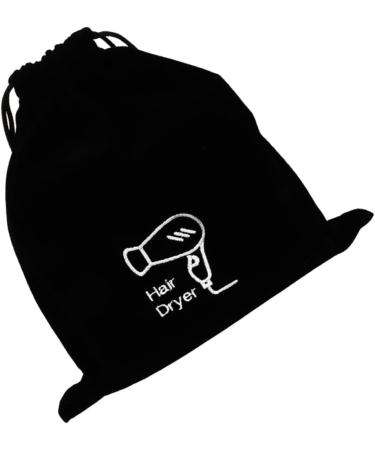 OHPHCALL 4pcs Flannel Hair Dryer Bag Hair Dryer Travel Pouch Makeup Brush Bag Hair Dryer Bag Drawstring Hair Dryer Bag for Travel Hair Dryer Organizer Travel Makeup Bag Travel Bag 26.00X23.00X0.50CMx4pcs Blackx4pcs - Buy Online on GoSupps.com
