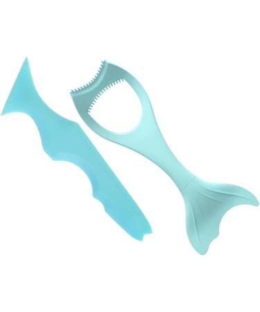 Beavorty Make Up Stencils 4 Pcs Heated Lash Curler Face Cream Applicator Silicone Make up Tools Baffle Miss Pads Cosmetic 15x5.7cmx2pcs - Buy Online on GoSupps.com