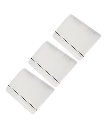 Housoutil 1set Piece Nail Art Organizer Nail Display Book Adhesive Book Finished Nail Sample Booklet Nail Salon Accessory Nail Display Holder Plastic Display Board Finished Product 23x18cm Transparent