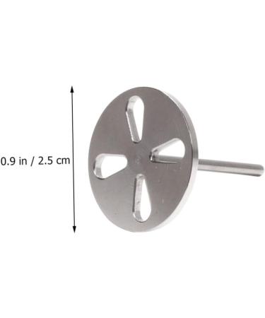 minkissy 2pcs Foot Bearings Hole Tool Feet Sanding Paper Bearing Sand Paper Sanding Paper Bearing for Feet Dead Wear-Resistant Bearing Grinding Disc Stainless Steel Electric 6.6x3cmx2pcs - Buy Online on GoSupps.com