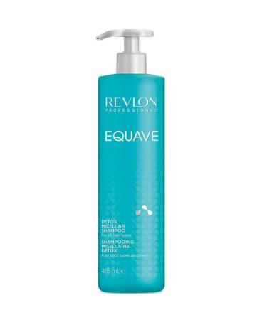REVLON PROFESSIONAL Equave - Detox Micellar Shampoo - Shampoo for all Hair Types - Deep Hair Care - For Hydrated and Shiny Hair
