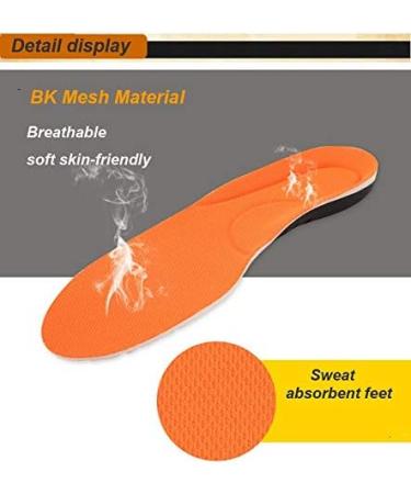 Buy Orthopedic Insoles for Flat Feet | Arch Support & Heel Pain Relief | PU Sport Running Insoles (Small) - International Shipping Available - Buy Online on GoSupps.com