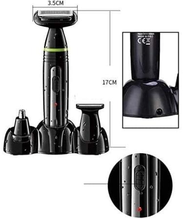 Stainless Steel Nose & Ear Hair Trimmer | Professional Painless Clipper for Men & Women - Buy Online on GoSupps.com