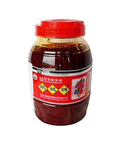 Sichuan Pixian Boad Bean Paste with Red Chili Oil - 42.5 oz (1200g) | Hong You Dou Ban