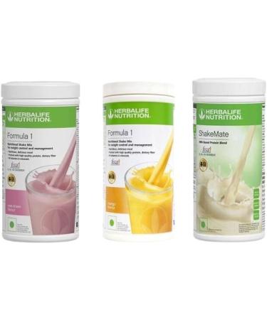 Formula Mix Shake ShakeMate Afresh Shake Mate Shake Mixshake (Rose Kheer & Mango Shakemat) Pack of 3 - Buy Online on GoSupps.com