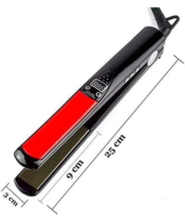 Professional Hair Straightener Ceramic 450 F | LCD Hair Iron & Ionic Flat Iron - Luv Beauty Products - Buy Online on GoSupps.com