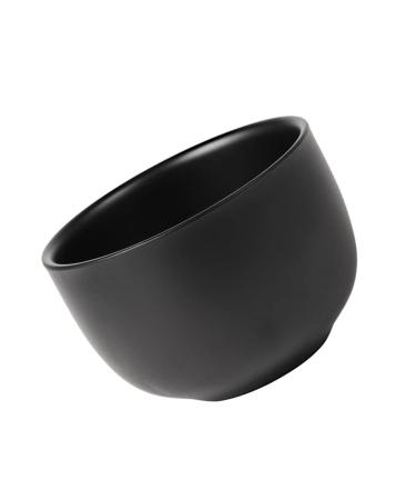 Frcolor razor bowl shaving cup made of stainless steel straight handmade Bart men's tool shaver soap cream home hairdresser for shop salon Salon cutting layer shaving. Accessories bowl 7*7cm 14x1.5cmx1pcs black color -coordinatedx1st sorted