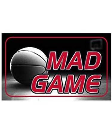 Mad Game Boys' 5-Pack Mesh Basketball Shorts with Pockets - Size 8-18, Black/White/Red/Charcoal - Buy Online on GoSupps.com