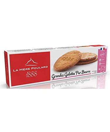 La Mère Poulard 1888 Large Pure Butter Patties 135g (Pack of 10)