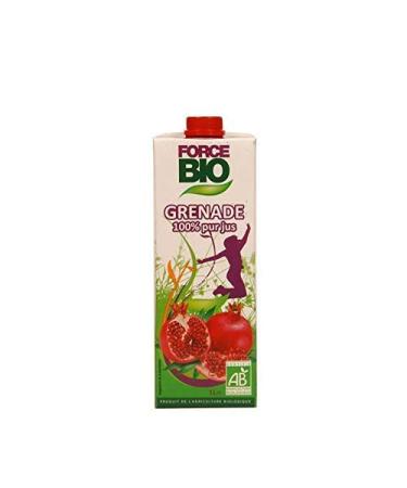 FORCE BIO - Pomegranate Juice 1L - Pack of 3 - Free Delivery