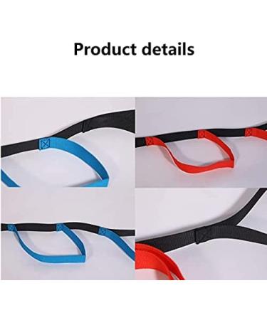Kangwell Multi-Loop Leg Lifter Strap - Washable & Rigid Handle - Walking Aid for Stroke, Paralysis, and Hemiplegia (2PC) - Buy Online on GoSupps.com