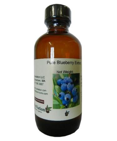 OliveNation Blueberry Extract for Brewing and Baking, TTB-Approved Natural Flavoring for Baked Goods, Beverages, Non-GMO, Gluten-Free, Kosher, Vegan - 4 ounces